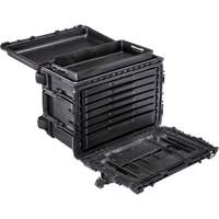 Armoire &agrave; outils mobile Gen 2, 24" la, 6 tiroirs, Noir Stor-it Systems