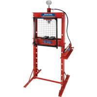 Hydraulic Shop Press with Grid Guard, 20 tons Capacity Stor-it Systems