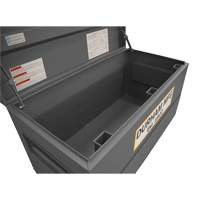 Jobsite Storage Box, 48" x 24" x 27-13/16", Steel, Grey UAI845 | Stor-it Systems
