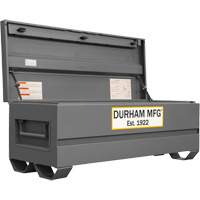 Jobsite Storage Box, 60" x 24" x 22-3/4", Steel, Grey UAI846 | Stor-it Systems