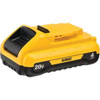 Bloc-pile compact MAX*, Lithium-ion, 20 V, 4 Ah Stor-it Systems