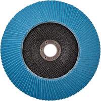 BlueFire™ R884P Coarse Grit Flap Disc, 7" x 7/8", Type 27, 80 Grit, Zirconia Alumina UAJ185 | Stor-it Systems