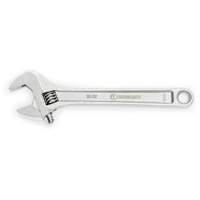 Adjustable Wrench, 12" L, 1-1/2" Max Width, Chrome Stor-it Systems
