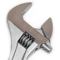 Adjustable Wrench - Boxed, 10" L, 1-5/16"/34 mm Max Width, Chrome Stor-it Systems