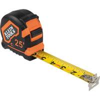 Magnetic Double-Hook Tape Measure, 25', Imperial Graduations UAJ370 | Stor-it Systems