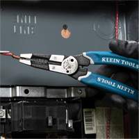 Outil polyvalent Klein-Kurve pour d&eacute;nuder, couper et sertir les fils, 8-1/4" lo, 8 - 20 AWG Stor-it Systems