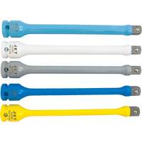 JTLE-5S Jeu de rallonges limiteurs de couple pour cl&eacute; &agrave; chocs, Prise 1/2", Couple de 65 lb-pi/80 lb-pi/100 lb-pi/120 lb-pi/140 lb-pi, Multiple Stor-it Systems