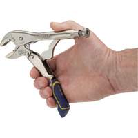 Vise-Grip<sup>®</sup> Fast Release™ 7WR Locking Pliers with Wire Cutter, 7" Length, Curved Jaw UAK287 | Stor-it Systems