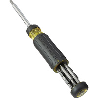 15-in-1 Multi-Bit Ratcheting Screwdriver, 8-3/4" L, Cushion Grip Handle UAK878 | Stor-it Systems