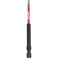 Embout de tournevis Shockwave Impact Duty, Torx, Embout T-10, Prise 1/4", Longueur 3-1/2" Stor-it Systems