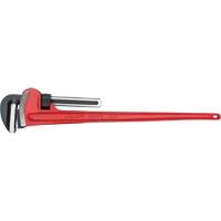 Pipe Wrench, 6" Jaw Capacity, 48" Long, Powder Coated Finish, Ergonomic Handle UAL052 | Stor-it Systems
