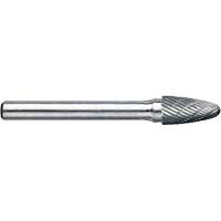 DRILLCO Magnum Double Cut Solid Carbide Burr, SG-1, 1/4" Dia., 1/4" Shank, 5/8" Depth of Cut Stor-it Systems