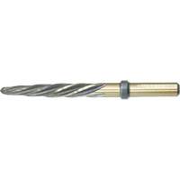 Drillco&reg; Nitro Construction Reamer, 3/8", Spiral Flute, High Speed Steel, Straight Shank Stor-it Systems