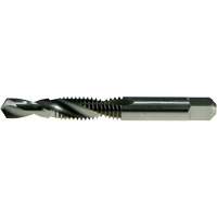 DRILLCO Combined Tap & Drill, #4, High Speed Steel, 118° Point Stor-it Systems