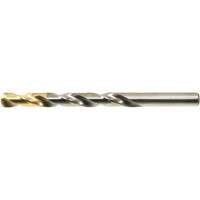 DRILLCO TiN Tipped Jobber Drill Bit, High Speed Steel, 1/16", 1-7/8" L, 7/8" Flute, 135° Point Angle Stor-it Systems