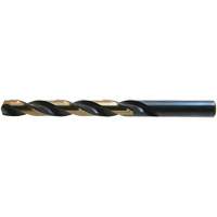 DRILLCO Heavy-Duty Jobber Drill, High Speed Steel, A, 3-7/8" L, 2-5/8" Flute, 135° Point Angle Stor-it Systems