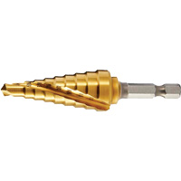 DRILLCO #1 Step Drill, 1/8" - 1/2" , 1/32" Increments Stor-it Systems
