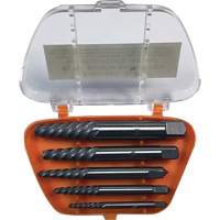 Drillco<sup>®</sup> Screw Extractor Set with Drills, Carbide, 5 Pieces UAP171 | Stor-it Systems