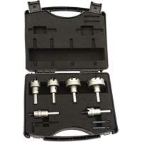 Drillco&reg; TCT Hole Cutter Set, 6 Pieces Stor-it Systems