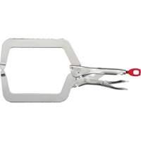 Torque Lock Locking Pliers with Deep Jaws, 9" Length, C-Clamp Stor-it Systems