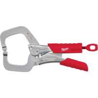 Torque Lock Locking Pliers with Regular Jaws & Grip, 6" Length, C-Clamp Stor-it Systems