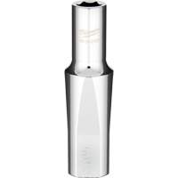 SAE Socket with Four Flat Sides, 3/8", 1/2" Drive, 6 Points, Deep Stor-it Systems