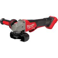 Meuleuse &agrave; frein &agrave; vitesse variable avec interrupteur &agrave; glissi&egrave;re non verrouillable M18 Fuel, 18 V, Mandrin 5"/4-1/2", Lithium-ion Stor-it Systems