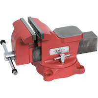 &eacute;tau de m&eacute;canicien &agrave; base pivotante, Largeur des m&acirc;choires 6", Profondeur de la gorge 3" Stor-it Systems