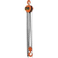 VHC Series Chain Hoists, 10' Lift, 6600 lbs. (3 tons) Capacity, Alloy Steel Chain UAW086 | Stor-it Systems