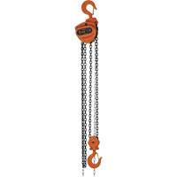 KCH Series Chain Hoists, 10' Lift, 6600 lbs. (3 tons) Capacity, Alloy Steel Chain UAW089 | Stor-it Systems