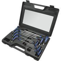 JTTK-9 Jeu de cl&eacute;s hex avec manche en T, 9 mcx, Torx Stor-it Systems