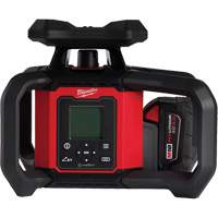 M18™ Red Exterior Dual Slope Rotary Laser Level Kit with Receiver & Remote, 4000' (1219.2 m) UAW810 | Stor-it Systems