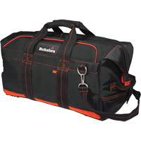 Sac professionnel de 24" pour &eacute;quipement d'entrepreneur, Polyester balistique, Noir/Rouge Stor-it Systems