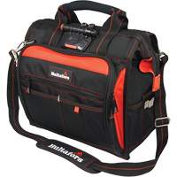 Sac &agrave; outils &eacute;clair&eacute; pour technicien, Polyester balistique, Noir/Rouge Stor-it Systems
