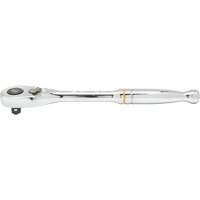 90-Tooth Quick Release Teardrop Ratchet, 1/2" Drive, Ergonomic Handle UAX411 | Stor-it Systems