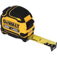 TOUGHSERIES™ LED Lighted Tape Measure, 25' UAX508 | Stor-it Systems