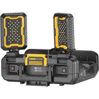 TOUGHSYSTEM<sup>®</sup> 2.0 Adjustable Work Light with Storage, 11" W x 16" D x 14" H, Black/Yellow UAX514 | Stor-it Systems