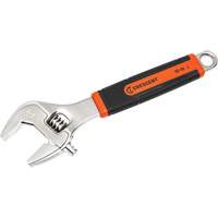 Adjustable Wrench, 10" L, 2-7/10"/38 mm Max Width, Chrome/Polished Stor-it Systems