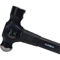 Ball Pein Hammer, 40 oz. Head Weight, Plain Face, Fibreglass Handle Stor-it Systems