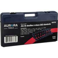 SAE Socket Set, 29 Pcs, Impact, 3/4" Drive Size Stor-it Systems