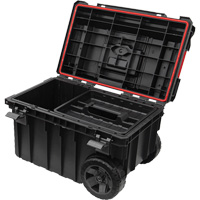 Coffre &agrave; outils roulant Arx, 23-4/5" x 16" x 15-3/5", Noir Stor-it Systems