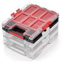 Organisateur moyen avec bacs Arx, 10-3/10" x 14-3/10" x 3", Noir Stor-it Systems