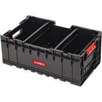 Caisse &agrave; outils avec s&eacute;parateurs Arx, 22-7/10" x 14-1/10" x 9-3/10", Noir Stor-it Systems