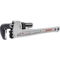 Cl&eacute; &agrave; tuyau &agrave; m&acirc;choires K9, Cap des m&acirc;choires 2-3/8", Longueur 14", Fini Rev&ecirc;tement en poudre, Prise Non-ergonomique Stor-it Systems