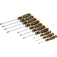 Torx&reg; Dual Material Screwdriver Set in Foam Storage Tray, 10 Pcs. Stor-it Systems