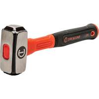 Drilling Hammer, 2 lbs., Cushion/Fibreglass Handle, 4" L Stor-it Systems