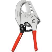 Ratcheting PVC Pipe Cutter with Dipped Grips, 1/4"- 2-3/8" Capacity Stor-it Systems