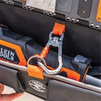 Module pour grande poche avec crochet en S Bucket Work Centre, Nylon, 3 pochettes, Noir/Orange Stor-it Systems