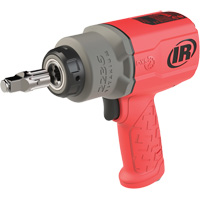 Red Air Impact Wrench, 1/2" Drive, 1/4" NPT Air Inlet, 7500 No Load RPM Stor-it Systems