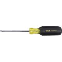 JKSR-2 Square Screwdriver, #2 Tip, Round, 4" L, Cushion Grip Handle Stor-it Systems